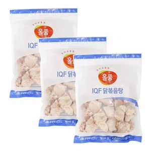 올품 IQF 닭볶음탕용 800g 3봉, 3개