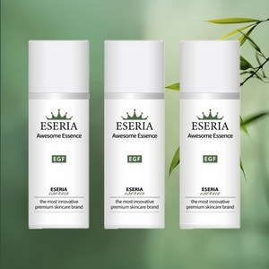 에스에리아 어썸 EGF 미백 주름개선 기능성 수분 진정 프리미엄 에센스 100ml 대용량, 3개