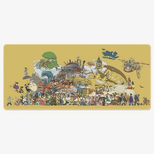 지브리스튜디오 굿즈 마우스장패드 토토로 센과치히로 포뇨, AN지브_17 2XL(900x400x4mm), 1개