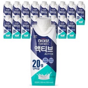 하이뮨 일동후디스 프로틴 밸런스 액티브 밀크 오리지널, 250ml, 90개