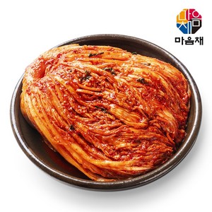 [마음채] 마음채 숙성(묵은지) 포기김치 3kg/5kg/10kg 맛있게 익은 깊고 깔끔한 맛(국내산 배추HACCP인증), 1개, 5kg