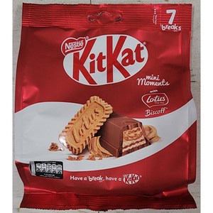 KitKat 로투스 미니 모먼트, 116.2g, 1개