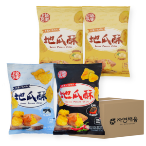 대만 크리스피 고구마칩 혼합3종 4봉, 50g*4봉, 70g, 4개