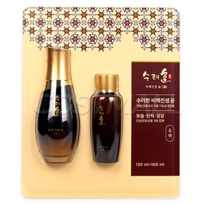 수려한 비책진생 윤 유액 130ml+100ml 주름개선 로션 코스트코, 1개