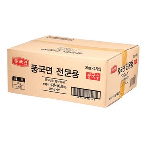 풍국콩국수면 3KG/(주)풍국면 BOX (4), 3kg, 1개