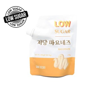 스마트키친 당류제로 고소한 국내산 저당 마요네즈, 1개, 270g