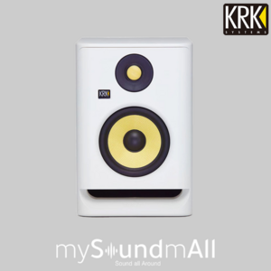 KRK ROKIT5 G4 1통 RP5 모니터 스피커 케이알케이, 화이트, 화이트