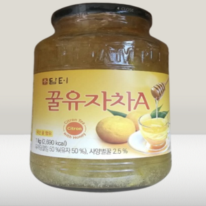 담터 꿀유자차A, 2kg, 1개입, 4개