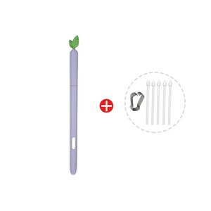 두스피릿 갤럭시탭 S10 S9 S8 S7 FE 플러스 울트라 S펜 나뭇잎 케이스 (펜촉), 1개, 라벤더