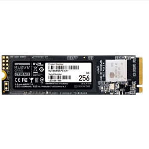 에센코어 KLEVV CRAS C710 256GB M.2 NVME 3D TLC 파인인포, 상세페이지 참조, 상세페이지 참조