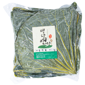 연잎(햇연잎) (1KG 2KG 옵션 선택가능) 명당연향 1KG 10~14장 / 2KG 20~28장(큰사이즈), 1개