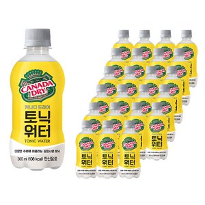 캐나다드라이 토닉워터, 300ml, 24개