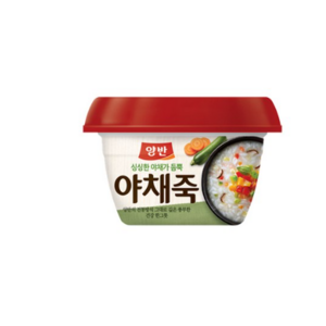 양반 야채죽, 287.5g, 3개