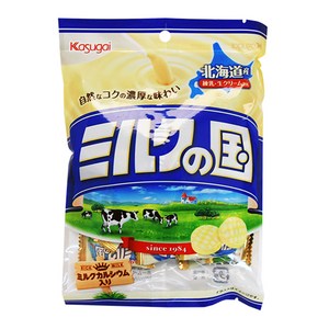 카수가이 밀크 노 쿠니 사탕, 125g, 6개