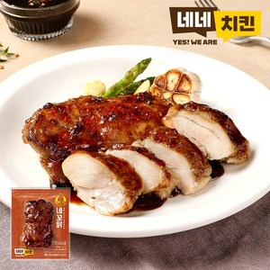 [네네치킨] 네꼬닭 순살 닭다리 매콤찜닭맛, 100g, 32개