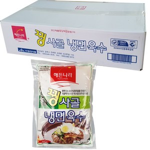 [푸드토스] 해든나라 꿩사골육수 맛있는 냉면육수 340ml 30봉 꿩육수 국수말이육수 실온보관 haccp, 1박스