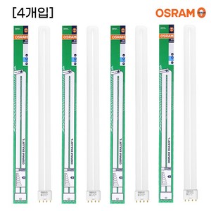 오스람 삼파장 형광등 FPL 55W 주광색 하얀빛 4개입, 1개