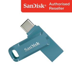 샌디스크 USB 메모리 DDC3 블루 C타입 OTG 3.2 대용량 [10개이상 무료 각인], 64GB