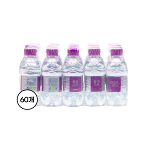 몽베스트 생수, 500ml, 60개