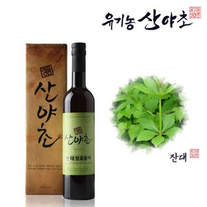 유기농산야초 잔대 발효원액 효소 진액 엑기스, 500ml