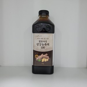 자연 그대로 담은 진한 발효숙성 생강청 100 1200g, 1개, 1.2kg