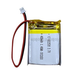 YJ 리튬폴리머배터리 KC인증충전지 3.7V YJ602530 400mAh, 1개, 1개입