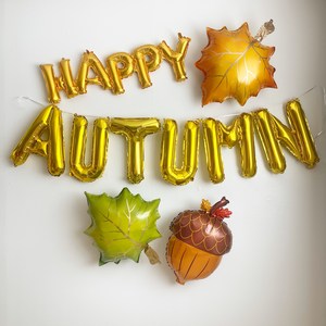 가을풍선세트 포토존 장식 happy autumn 땡스기빙