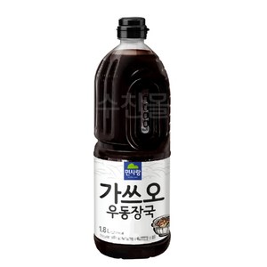 면사랑 가쓰오 우동장국 1.8L, 2개