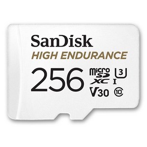 샌디스크 블랙박스전용 마이크로 SD SDSQQNR, 256GB, 1개