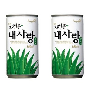 웅진 내사랑 알로에, 180ml, 120개