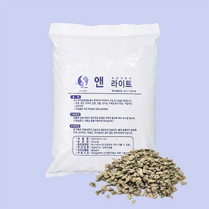 수질정화제 앤라이트(20kg)공공연못 강 하천 양식장 탁도 수질개선, 1개, 20kg