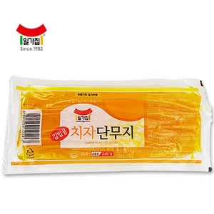 일가집 김밥용 치자 단무지 240g, 1개