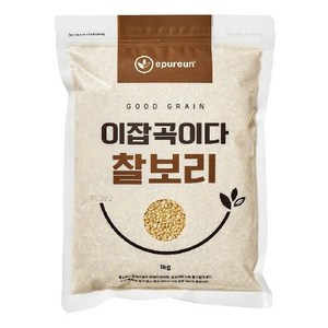 베24년 국산 찰보리 1kg x 3봉[34487773], 3개