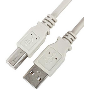 라인업시스템 USB 2.0 A-B형 케이블 LS-USB-AMBM, 1개, 0.15m