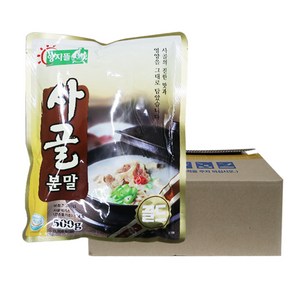 양지뜰 사골분말500g 10개 1박스, 1kg