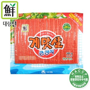 사조대림 게맛살큰잔치 500G, 1개