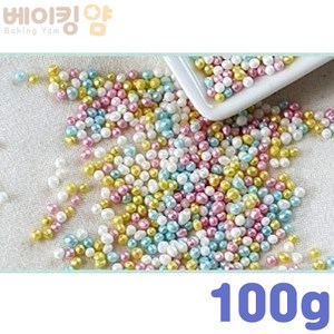 파스텔미니하트스프링클100g, 1개