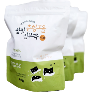 춘향고을 찹쌀 김부각, 15개, 40g