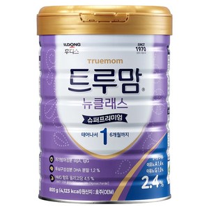 일동후디스 트루맘 뉴클래스 슈퍼프리미엄 분유 1단계, 800g, 1개