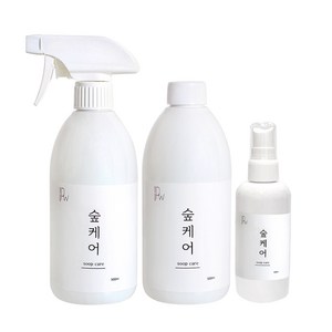 숲케어 편백수 피톤치드 스프레이 500ml+리필500ml+휴대용100ml, 1개, 500ml