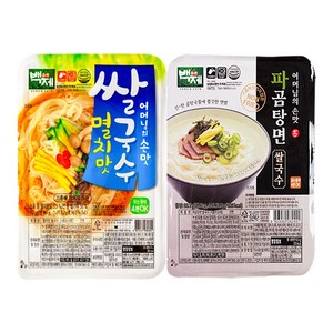 백제 쌀국수 멸치맛 15개 + 파곰탕면 15개_어머님의 손맛, 30개