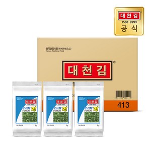 대천김 골드1호 도시락김/ 식탁김 5g x 30봉 총 150g, 30개