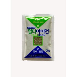 (베델)식물영양제 멀티아이언120g 알갱이 원예용 화분용복합비료, 1개, 120g