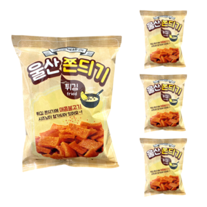 싱싱 울산쫀드기 매콤한맛 80g x 4개