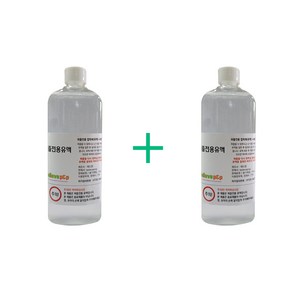 퍼즐유액 직소퍼즐 접착제 300ml + 밀대포함, 2개