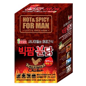 롯데햄 빅팜 불닭 간식 소시지 1200g, 1.2kg, 1개