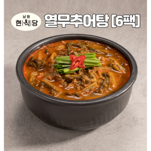 남원 현식당 현추어탕 국산 열무추어탕, 6개, 600g