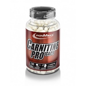 독일 아이언맥스 카르니틴 프로 130캡슐 지방연소보조제 Ironmaxx Carnitine Pro 130 Caps (65일분) 독일직배송, 130정, 1개