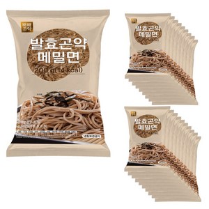 빼빼곤약 발효곤약메밀면200g x 20팩 (100g당 7kcal), 200g, 20개