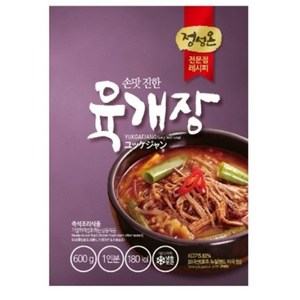 육개장 정성온, 600g, 6개